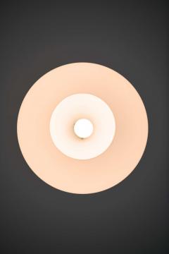 Vilhelm Wohlert Satellit Ceiling Lamp in Opaline Glass by Vilhelm Wohlert 1960s - 4663785
