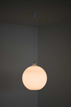 Vilhelm Wohlert Satellit Ceiling Lamp in Opaline Glass by Vilhelm Wohlert 1960s - 4663787