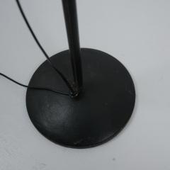 Viljo Hirvonen Floor Lamp H801 in Leather Brass Metal Valaistusty 1950s - 4289553