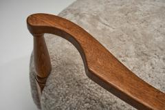 Villy S rensen Villy S rensen Easy Chair With Oak Frame Denmark 1950s - 4515868