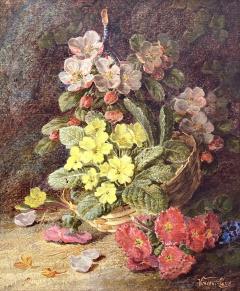 Vincent Clare Basket of Flowers  - 1725883