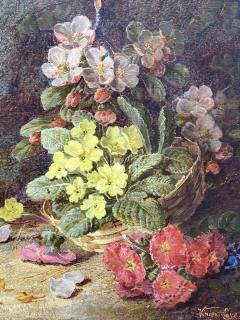 Vincent Clare Basket of Flowers  - 1725886