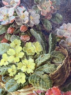 Vincent Clare Basket of Flowers  - 1725888