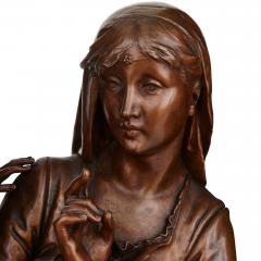 Vincent Desire Faure de Brousse Bronze mother and child by Faure de Brousse - 3943031