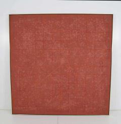 Vincent John Longo Vincent Longo American Grid in Terracotta Large Six Foot Square - 1270756