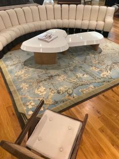 Vincent van Gogh Ege Art Line Modern Carpet Cherry Blossom Rug Signed - 4255624