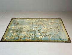 Vincent van Gogh Ege Art Line Modern Carpet Cherry Blossom Rug Signed - 4255626