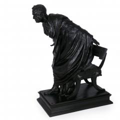 Vincenzo Alfano Cicero s Accusation of Catilina Italian Bronze Sculpture by Vincenzo Alfano - 1186955