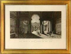 Vincenzo Feoli Magnificent plate illustrating the Vatican Museum - 2289646