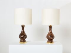 Vincenzo Nason Vincenzo Nason Avventurina Murano glass table lamps 1960s - 3048383