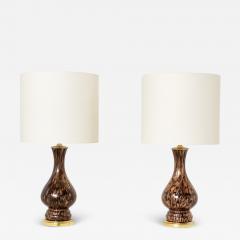Vincenzo Nason Vincenzo Nason Avventurina Murano glass table lamps 1960s - 3060296