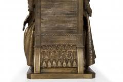 Vincenzo Vela Last Days of Napoleon Antique Bronze Sculpture by Vincenzo Vela - 941745