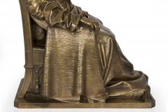 Vincenzo Vela Last Days of Napoleon Antique Bronze Sculpture by Vincenzo Vela - 941748