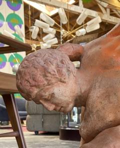 Vincenzo Vela Terra Cotta Sculpture of the Uffizi Wrestlers by Vincenzo Vela - 1511216