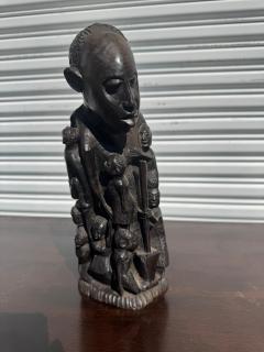 Vintage 13 Tanzanian Ironwood Family Tree Sculpture - 4398031