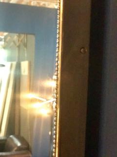 Vintage 1960s Italian Scudo Long Mirror in Brass Trim - 544079