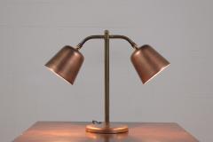 Vintage 1960s Mid Century Modern Brass Table Lamp - 2978466