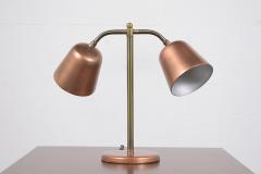 Vintage 1960s Mid Century Modern Brass Table Lamp - 2978467