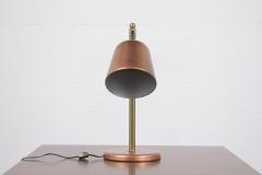 Vintage 1960s Mid Century Modern Brass Table Lamp - 2978469