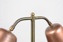 Vintage 1960s Mid Century Modern Brass Table Lamp - 2978471