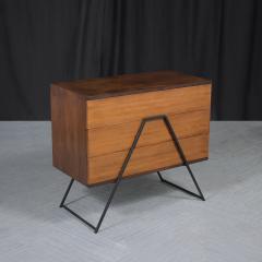 Vintage 1960s Mid Century Modern Wood Chest of Drawers - 3162639