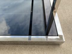 Vintage 2 Tier Coffee Table in Chrome and Glass - 1831181