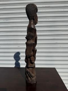 Vintage 27 Tanzanian Ironwood Family Tree Sculpture - 4398065