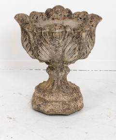 Vintage Acanthus Leaf Pedestal Planter for Garden - 1546846