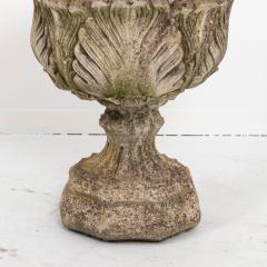 Vintage Acanthus Leaf Pedestal Planter for Garden - 1546849