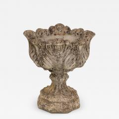 Vintage Acanthus Leaf Pedestal Planter for Garden - 1547219