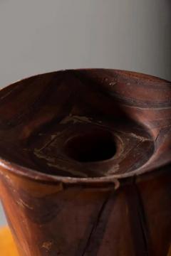 Vintage American Vase in Various Wood Essences - 3695066
