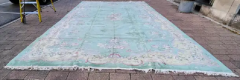 Vintage Antique Art Deco Chinese Oriental Carpet Over Size - 3970326