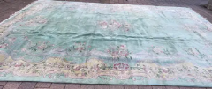 Vintage Antique Art Deco Chinese Oriental Carpet Over Size - 3970327