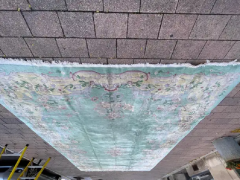 Vintage Antique Art Deco Chinese Oriental Carpet Over Size - 3970329