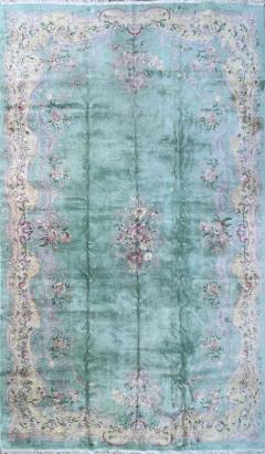 Vintage Antique Art Deco Chinese Oriental Carpet Over Size - 4056021