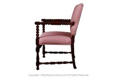 Vintage Antique Bobbin Turned Walnut Armchair - 3144870