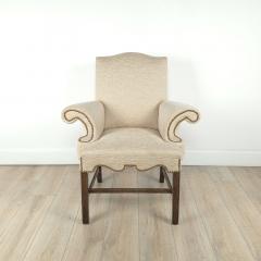 Vintage Armchair in the Georgian Style U S A circa 1970 - 4154343