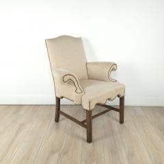 Vintage Armchair in the Georgian Style U S A circa 1970 - 4154350