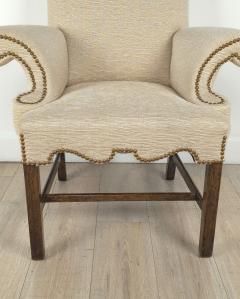 Vintage Armchair in the Georgian Style U S A circa 1970 - 4154353