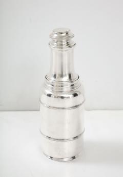Vintage Art Deco Sterling Silver cocktail Shaker with Juicer  - 3233912