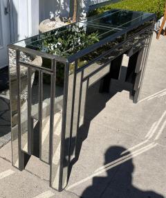 Vintage Art Deco Theater Mirrored Console Table - 2126575