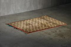 Vintage Atlas Low Pile Wool Rug Morocco Circa 1960 - 4706702