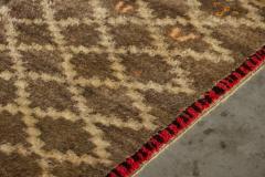 Vintage Atlas Low Pile Wool Rug Morocco Circa 1960 - 4706704