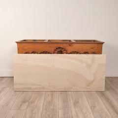 Vintage Baroque Style Pine Center Table - 4760699