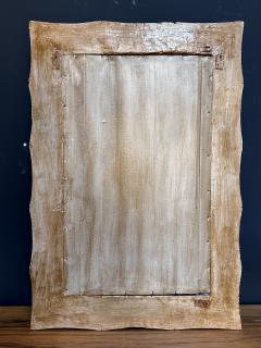Vintage Beautiful Italian Rectangular Wood Wall Mirror 1980s - 3307830