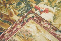 Vintage Belgium Pictorial Tapestry 75 x 77 - 4241309