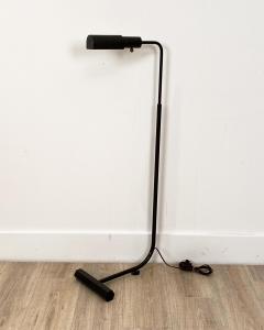 Vintage Black Patinated Floor Lamp - 1767701