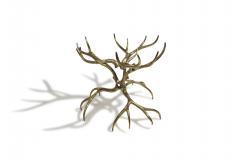 Vintage Brass Antler Table Base by Arthur Court - 4140444