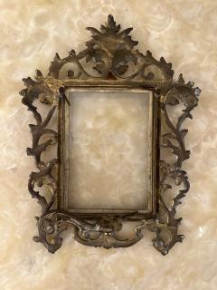 Vintage Brass Baroque Picture Frame - 3465082