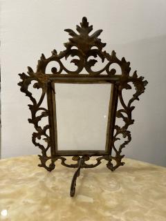 Vintage Brass Baroque Picture Frame - 3465083